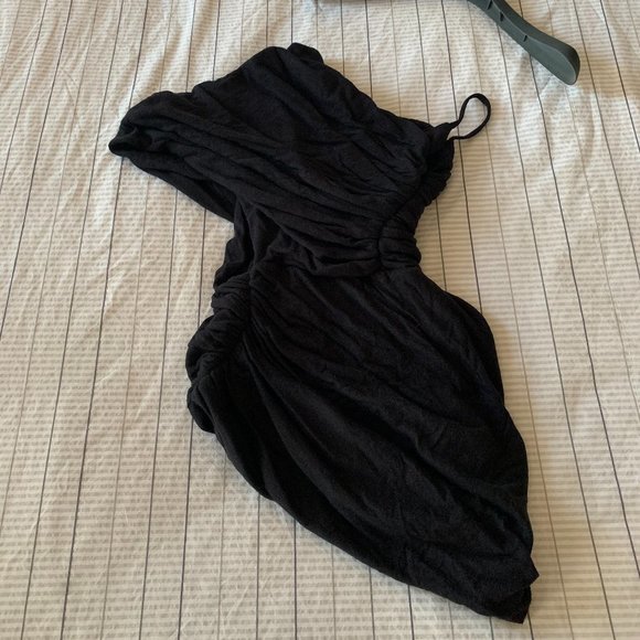 SOLD RICK OWENS FW19 LARRY • Black Draped Alix Top - Picture 11 of 13